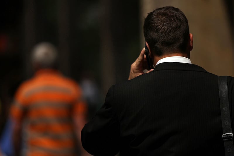 NEW YORK, NY - MAY 31:  A man speaks on his mobile phone on May 31, 2011 in New York City.  In a new report by 31 scientists meeting at the World Health Organization's International Agency for Research on Cancer (WHO/IARC) it was found that using a mobile phone may increase your risk for certain kinds of brain cancers. While further scientific work will be conducted, the group of scientists from 14 countries classified cellphones in the carcinogenic category 2B, which is similar to the pesticide DDT and gasoline engine exhaust.