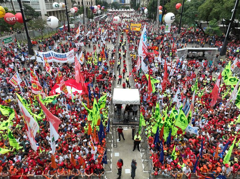 Marcha 1 de mayo.