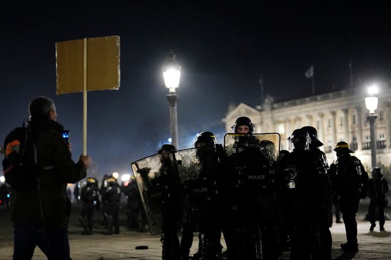 Protestas en Francia